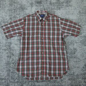Vintage Pendleton Shirt Mens Large Multicolor Plaid Country Traditionals Button